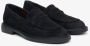 Estro Zwarte Velours Penny Loafers voor Dames Er00113371 Black Dames - Thumbnail 2