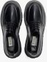 Estro Dames Zwarte Leren Brogues met Dikke Zool Er00113810 Black Dames - Thumbnail 4