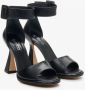 Estro Zwarte Dames Enkellaars Leren Sandalen Er00112989 Black Dames - Thumbnail 2