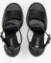 Estro Zwarte Dames Enkellaars Leren Sandalen Er00112989 Black Dames - Thumbnail 4