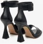 Estro Zwarte Dames Enkellaars Leren Sandalen Er00112989 Black Dames - Thumbnail 5