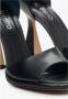 Estro Zwarte Dames Enkellaars Leren Sandalen Er00112989 Black Dames - Thumbnail 6