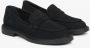 Estro Zwarte Penny Loafers voor Dames gemaakt van Echt Velours Er00114532 Black Dames - Thumbnail 2