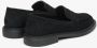 Estro Zwarte Penny Loafers voor Dames gemaakt van Echt Velours Er00114532 Black Dames - Thumbnail 5