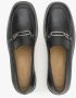 Estro Dames Zwarte Leren Penny Loafers met een Zilveren Ketting Er00114527 Black Dames - Thumbnail 4