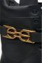 Estro Dames Zwarte Echte Leren Enkellaarzen met Gouden Ornament Er00113464 Black Dames - Thumbnail 9