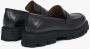 Estro Zwarte Leren Loafers voor Dames Er00113813 Black Dames - Thumbnail 5