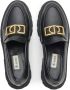 Estro Zwarte Dames Leren Loafers met Gouden Kettingen Er00113287 Black Dames - Thumbnail 5