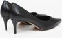 Estro Dames Zwarte Leren Pumps Met Puntige Neus Er00113734 Black Dames - Thumbnail 5