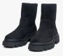 Estro Zwarte Velours Enkellaarzen voor de Winter Er00113908 Black Dames - Thumbnail 3