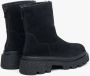 Estro Zwarte Velours Enkellaarzen voor de Winter Er00113908 Black Dames - Thumbnail 5