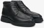 Estro Heren Zwarte Veterschoenen van Echt Leer Er00114226 Black Heren - Thumbnail 2