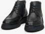 Estro Heren Zwarte Veterschoenen van Echt Leer Er00114226 Black Heren - Thumbnail 3