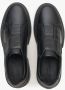 Estro Heren Zwarte Slip-On Sneakers gemaakt van Echt Leer Er00113805 Black Heren - Thumbnail 4