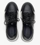 Estro Heren Zwarte Sneakers gemaakt van Echt Leer met een Witte Zool Er00114191 Black Heren - Thumbnail 6