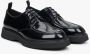 Estro Heren Zwarte Veterschoenen van Echt Lakleer Er00113939 Black Heren - Thumbnail 2