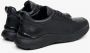 Estro Heren Zwarte Lage Sneakers gemaakt van Gestructureerd Echt Leer Er00113801 Black Heren - Thumbnail 5