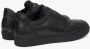 Estro Heren Zwarte Leren Lage Sneakers met Isolatie voor de Winter Er00114237 Black Heren - Thumbnail 5