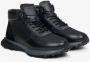 Estro Heren High-Top Sneakers gemaakt van Gemengde Materialen in Zwart Er00114066 Black Heren - Thumbnail 2