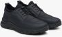 Estro Heren Zachte Zwarte Lage Sneakers met een Turnbuckle Er00113803 Black Heren - Thumbnail 2