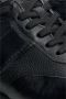 Estro Heren Zwarte Atletische Sneakers gemaakt van Echt Leer Er00113798 Black Heren - Thumbnail 6