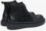 Estro Heren Zwarte Enkellaarzen met Isolatie gemaakt van Echt Nubuck Er00114240 Black Heren - Thumbnail 6