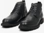 Estro Heren Zwarte Veterschoenen voor de Winter Er00112195 Black Heren - Thumbnail 4