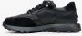 Estro Heren Zwarte Atletische Lage Sneakers gemaakt van Gemengde Materialen Er00113802 Black Heren - Thumbnail 3