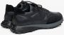 Estro Heren Zwarte Atletische Lage Sneakers gemaakt van Gemengde Materialen Er00113802 Black Heren - Thumbnail 5