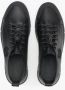 Estro Heren Zwarte Lage Sneakers gemaakt van Echt Leer Er00112392 Black Heren - Thumbnail 4