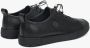 Estro Heren Zwarte Lage Sneakers gemaakt van Echt Leer Er00112392 Black Heren - Thumbnail 5