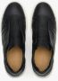 Estro Heren Zwarte Slip-On Lage Sneakers gemaakt van Echt Leer Er00112647 Black Heren - Thumbnail 4