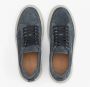 Estro Heren Blauwe Velours Lage Sneakers Er00113467 Blue Heren - Thumbnail 4