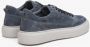 Estro Heren Blauwe Velours Lage Sneakers Er00113467 Blue Heren - Thumbnail 5