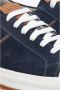 Estro Heren Marineblauwe Lage Sneakers gemaakt van Echt Italiaans Velours Er00114674 Blue Heren - Thumbnail 6