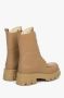 Estro Dames Bruine Veterschoenen van Echt Leer Er00111765 Brown Dames - Thumbnail 5