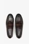 Estro Heren Donkerbruine Slip-On Loafers gemaakt van Echt Leer Er00109298 Brown Heren - Thumbnail 2