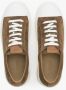 Estro Heren Bruine Lage Sneakers gemaakt van Echt Italiaans Velours Er00114570 Brown Heren - Thumbnail 4