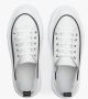 Estro Dames Witte Lage Top Leren Sneakers Er00113496 White Dames - Thumbnail 4