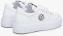 Estro Dames Witte Platform Sneakers gemaakt van Echt Leer Er00114566 White Dames - Thumbnail 6