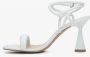 Estro Dames Witte Leren Hakken Sandalen Er00113397 White Dames - Thumbnail 3