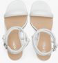 Estro Dames Witte Leren Hakken Sandalen Er00113397 White Dames - Thumbnail 4