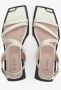 Estro Dames Witte Leren Strappy Sandalen Er00112698 White Dames - Thumbnail 4