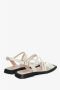 Estro Dames Witte Leren Strappy Sandalen Er00112698 White Dames - Thumbnail 5