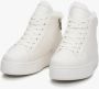 Estro Dames Witte High-Top Winter Sneakers met Isolatie Er00112251 White Dames - Thumbnail 3