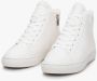 Estro Witte Hoge Sneakers voor Dames voor de Winter Er00112258 White Dames - Thumbnail 3