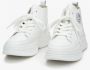 Estro Dames Witte Leren High-Top Sneakers Er00113461 White Dames - Thumbnail 3