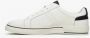 Estro Heren Zwart & Wit Leren Lage Sneakers ES8 Er00112549 White Heren - Thumbnail 3