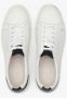 Estro Heren Zwart & Wit Leren Lage Sneakers ES8 Er00112549 White Heren - Thumbnail 4