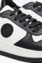 Estro Zwart & Wit Leren Heren Lage Sneakers Er00112970 Black Heren - Thumbnail 9